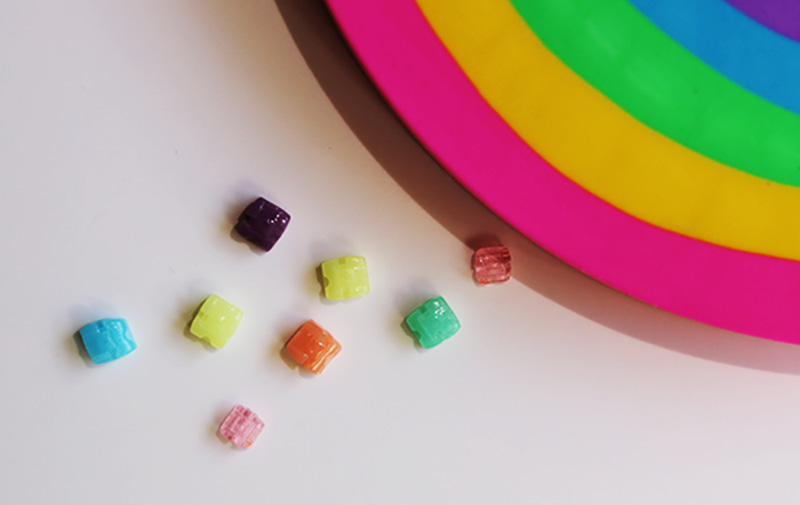 Candy Braces Happy Smiles with Colored Braces